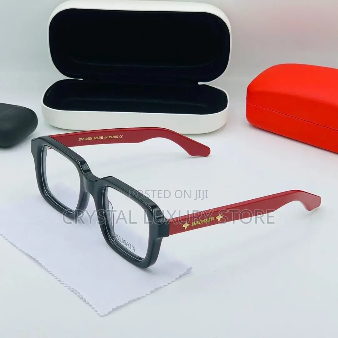 Balmain Quality Luxury Men Frame Glasses