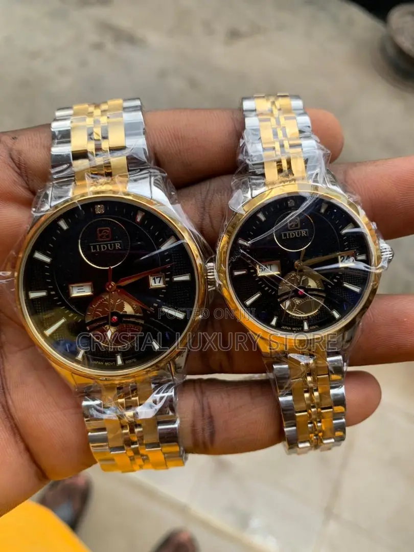 Lidur Automatic Engine Quality Luxury Men Chain Wristwatch