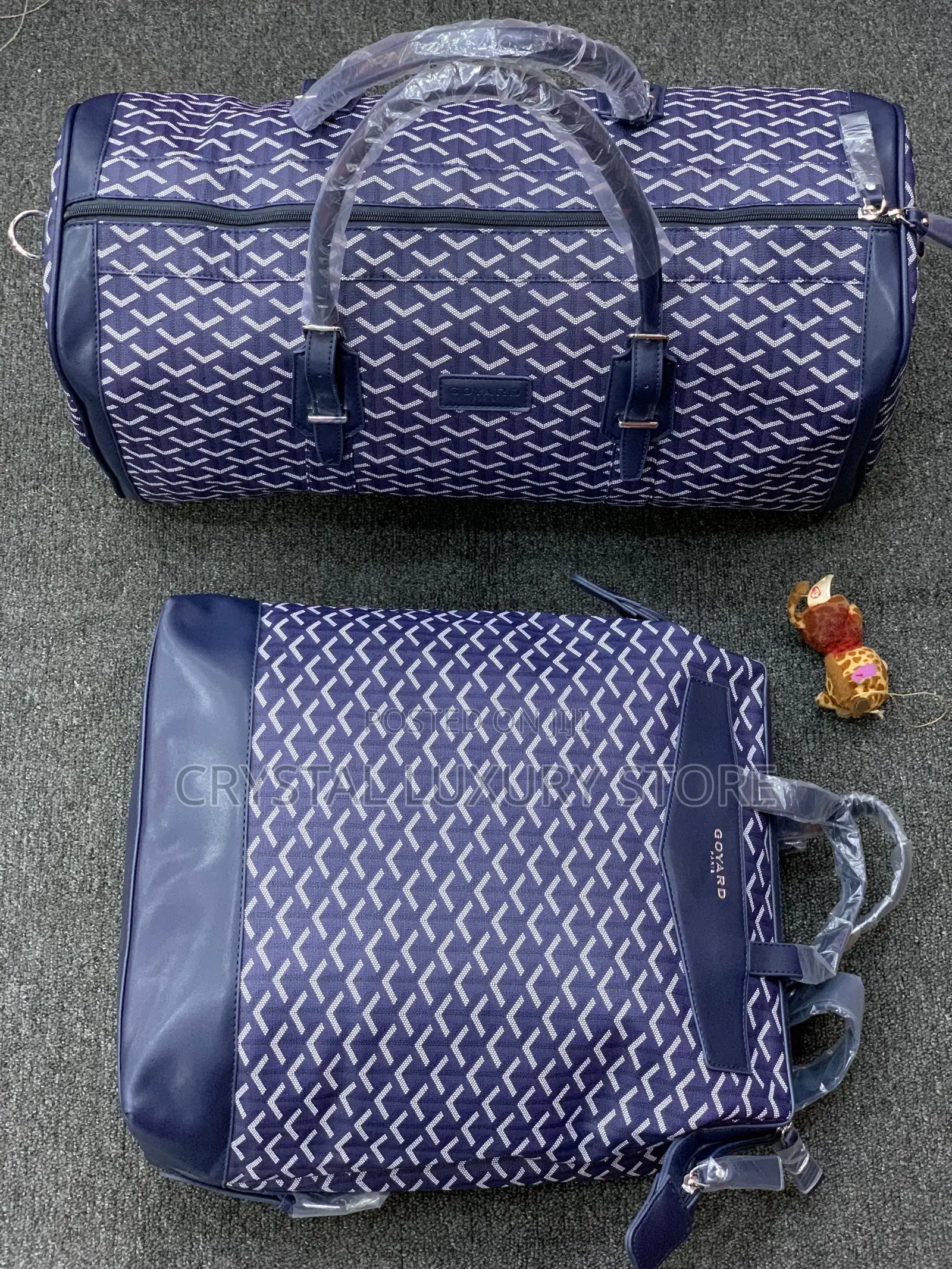 Goyard Quality Luxury Duffle Bag Backpack