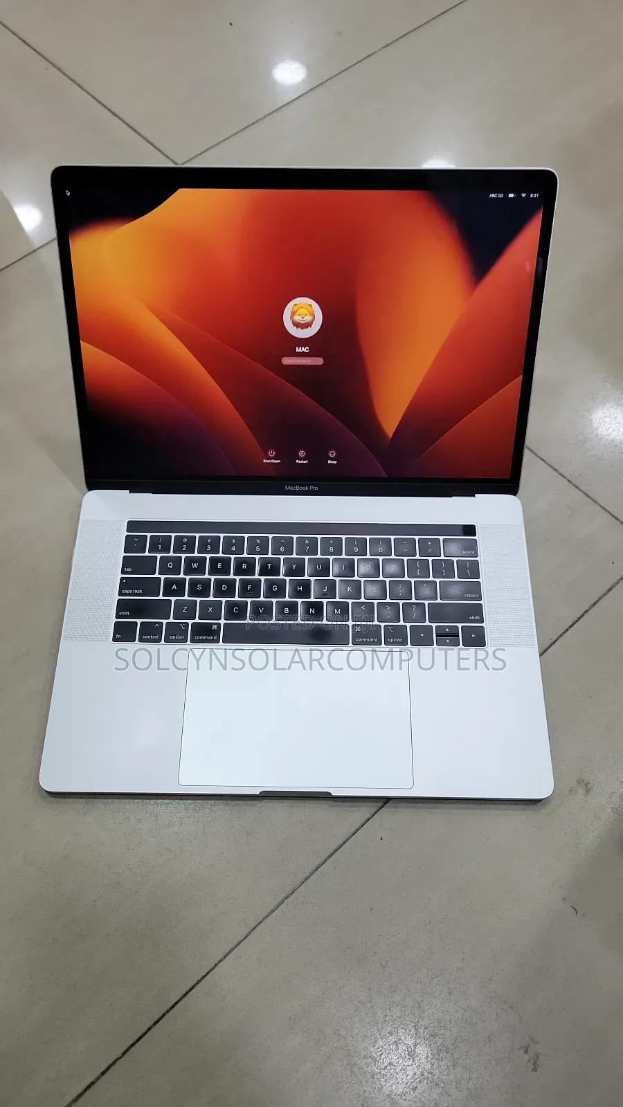 Laptop Apple MacBook 2018 16GB Intel Core I7 SSD 256GB