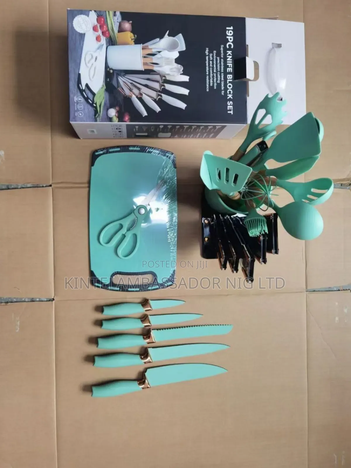 19 Pc's Silicone Kitchen Tool