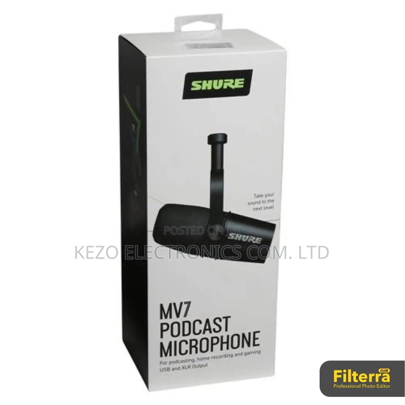 SHURE MV7 Podcast Microphone