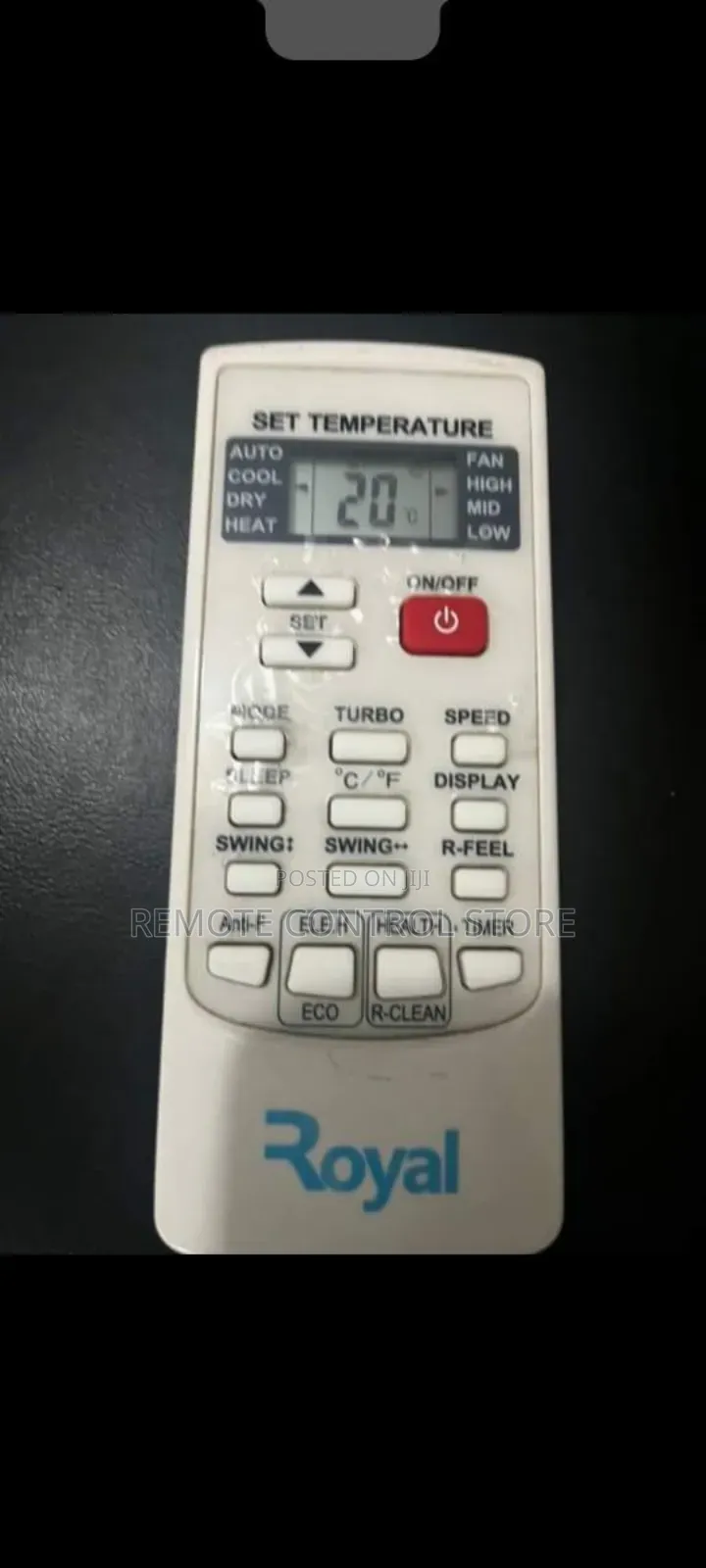 Royal AC Remote Control