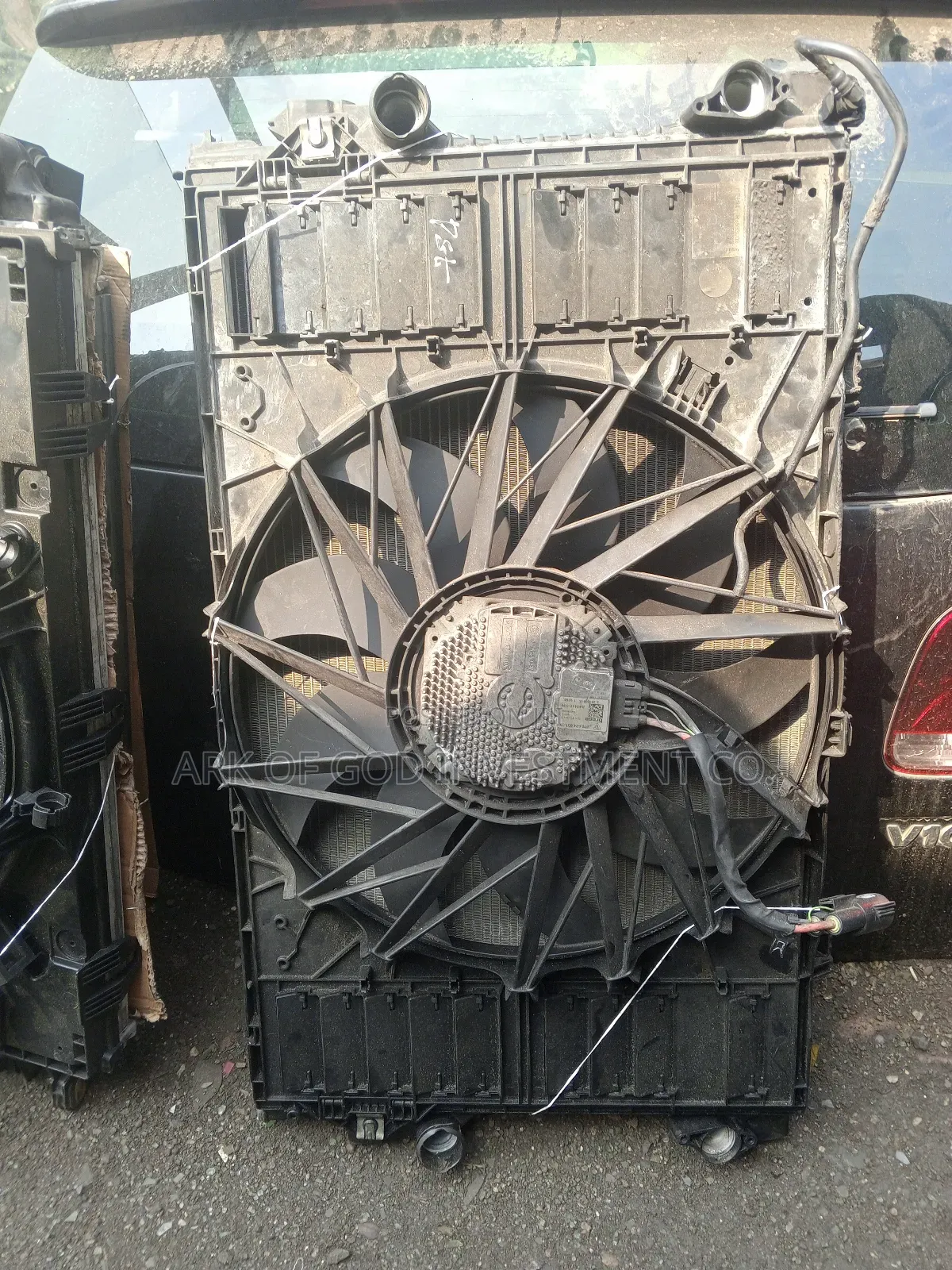 Radiator and Fan for Porsche Panamera