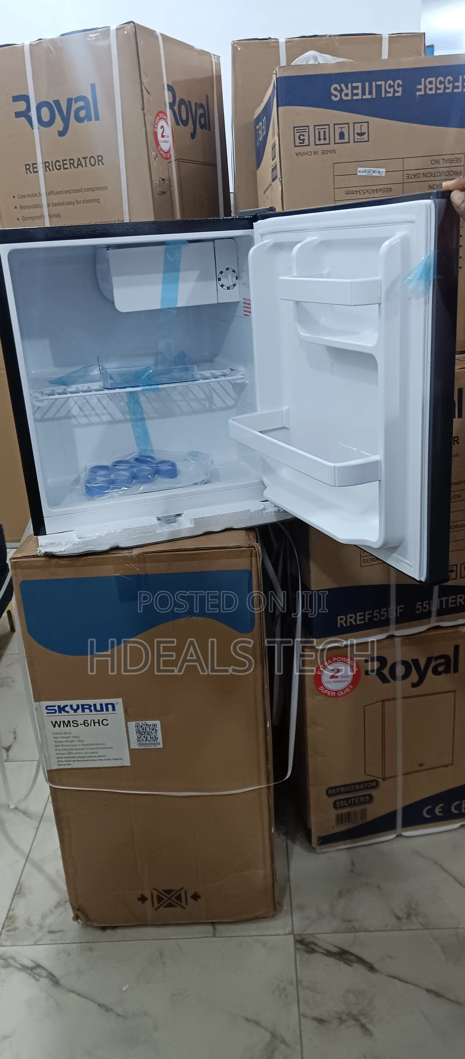 Smart Choice Royal Bed Side Refrigerator Pref55bf