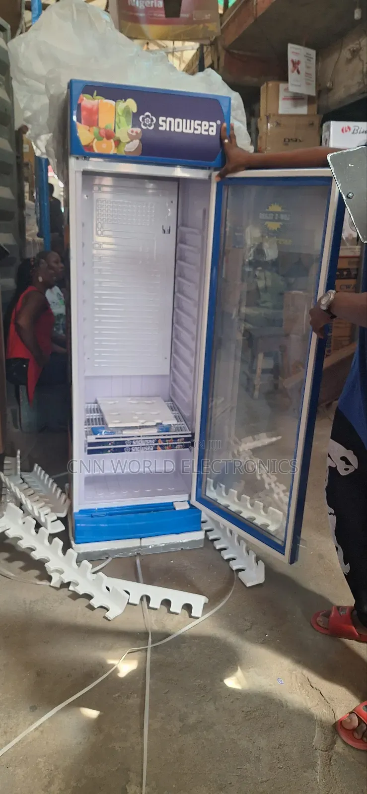 Original Snowsea 4 Step Showcase Chiller Single Door Fridge