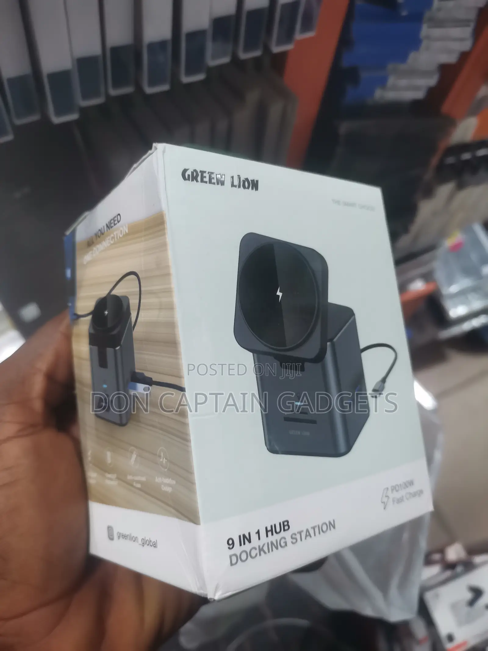 Green Lion 9in1 Hub Docking Station 100W