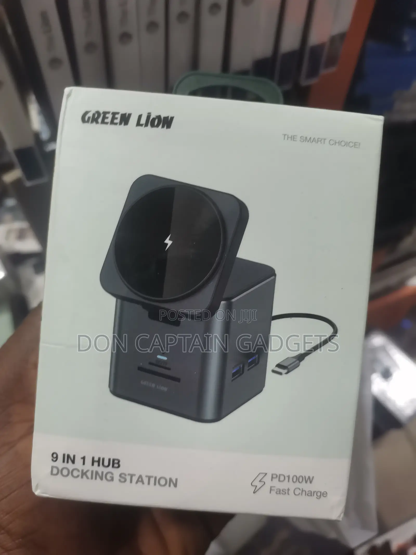 Green Lion 9in1 Hub Docking Station 100W