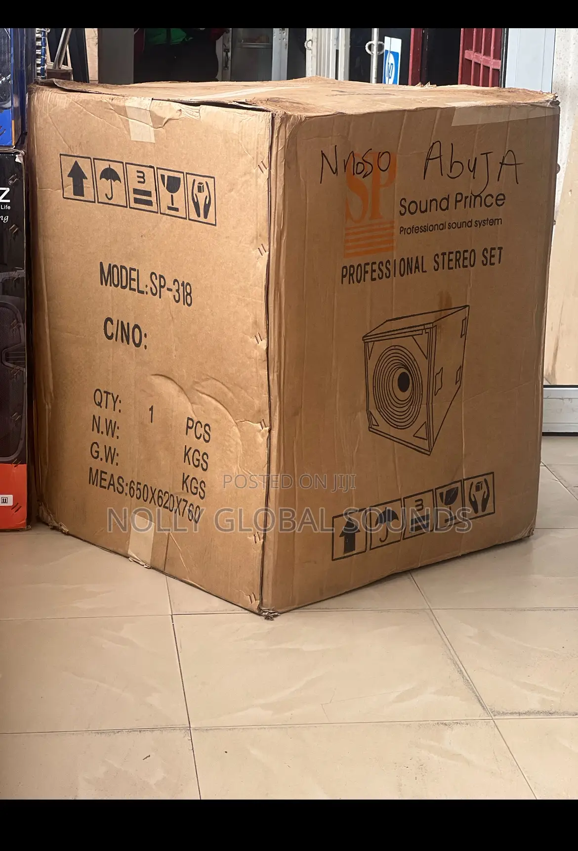 Sound Prince Single Cone Subwoofer Sp318