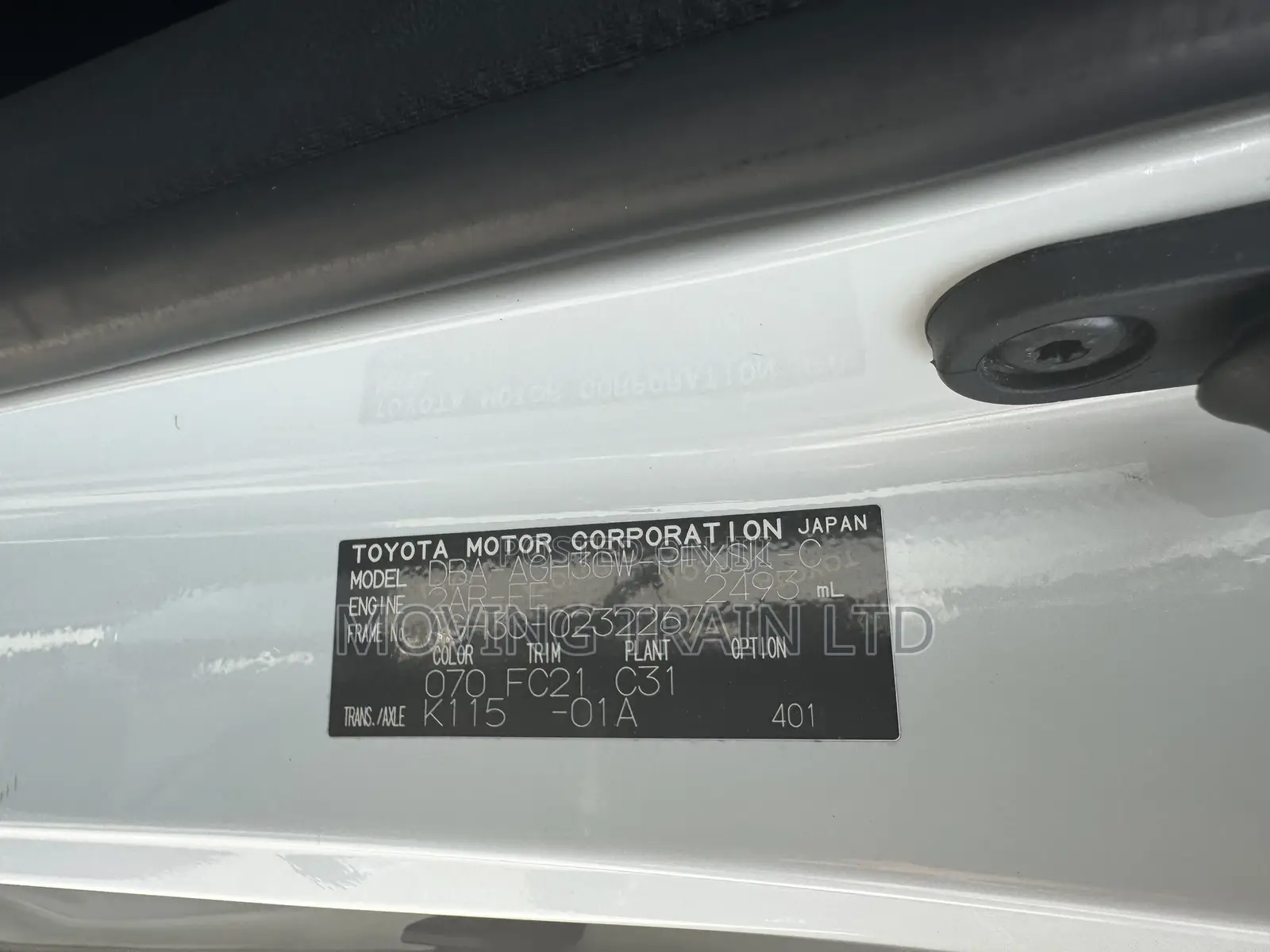 Toyota Alphard 2.5 Petrol AWD 2018 White