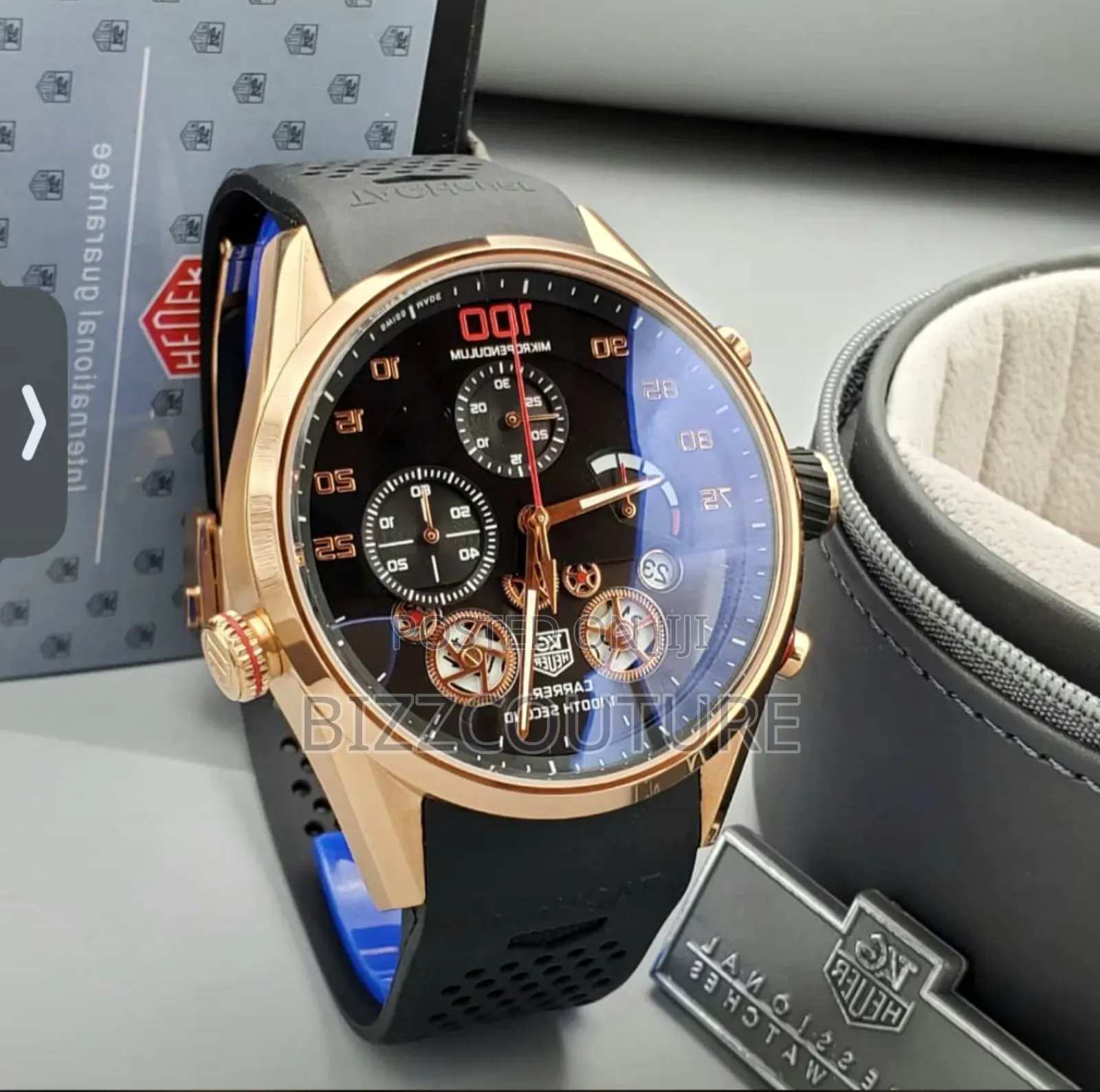 Original Tag Heuer Carrera Rubber Strap Available in Store