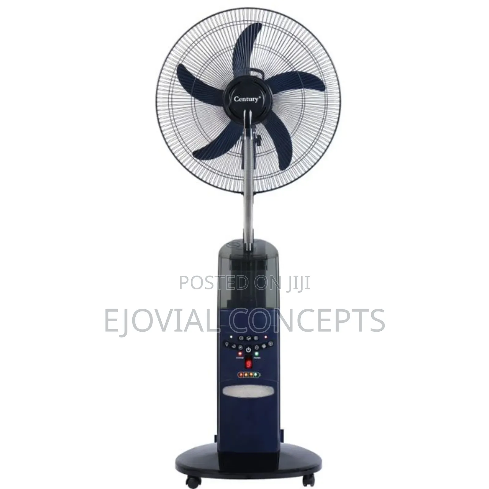 Century 18" Rechargeable Mist Fan With Led Light (Rc 45f)
