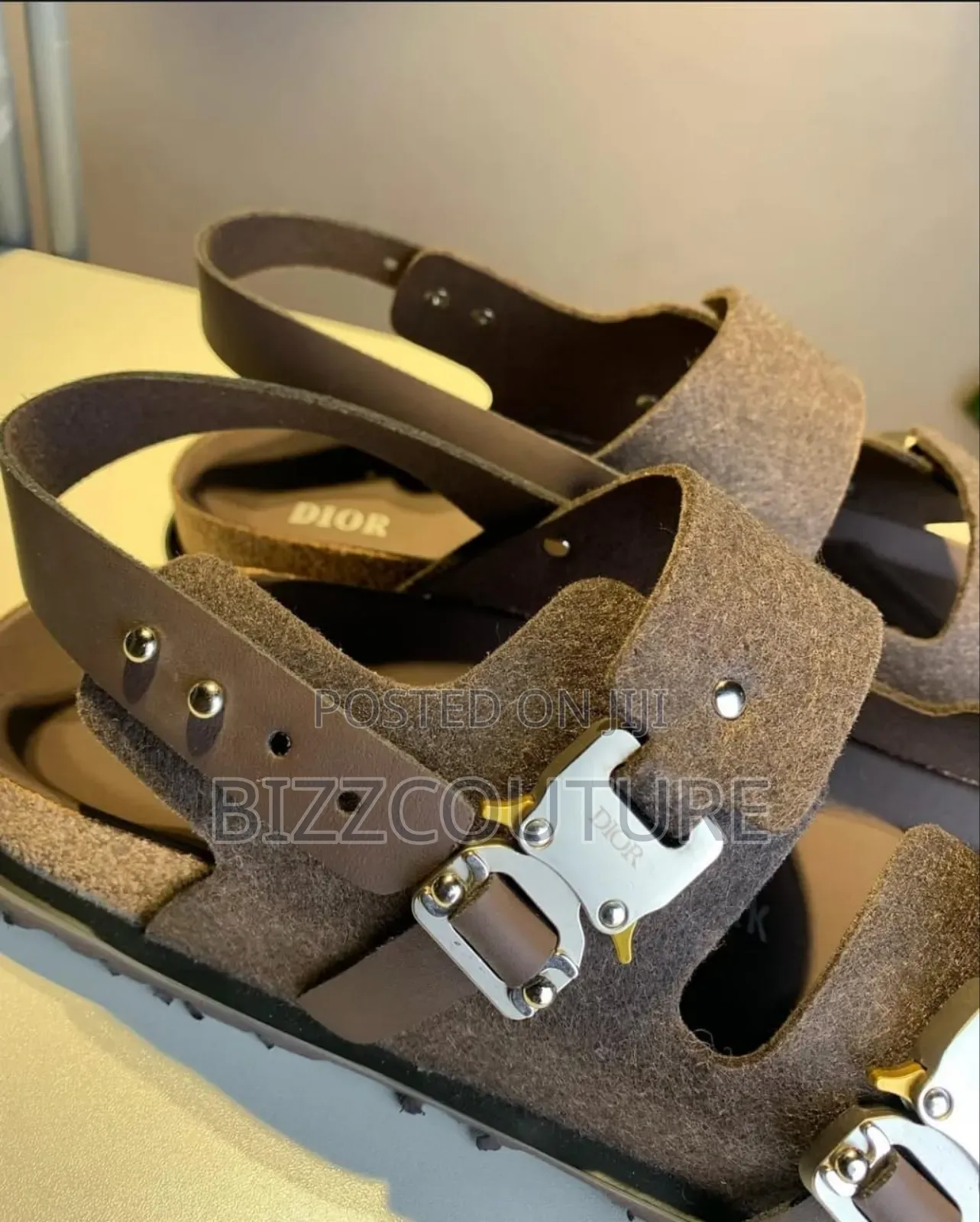 Original Dior Birkenstock Sandals Available in Store