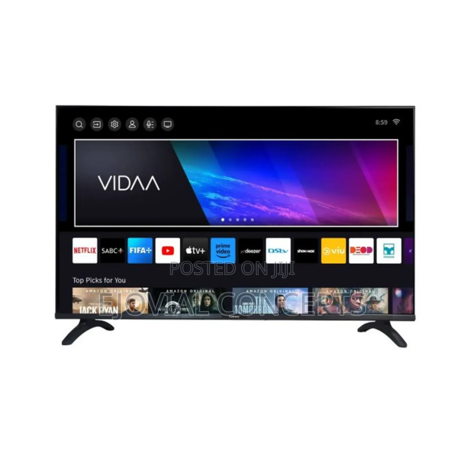 Century 50 Inches Smart Uhd Tv (Ctv-50v) + 1yr Warranty