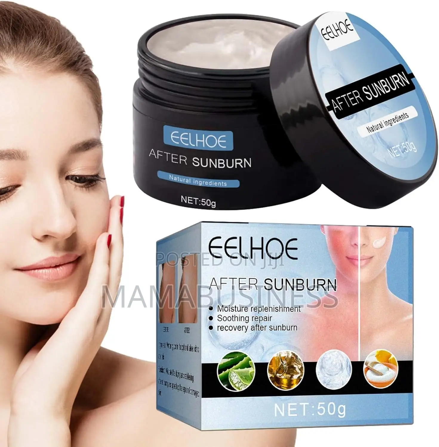 Eelhoe After Sunburn Cream - 50g