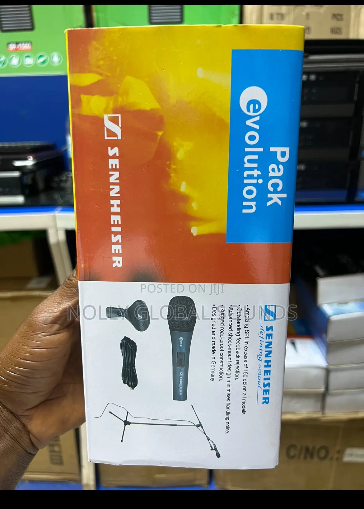 Sennheiser E845s Professional Wired Cardioid Microphone