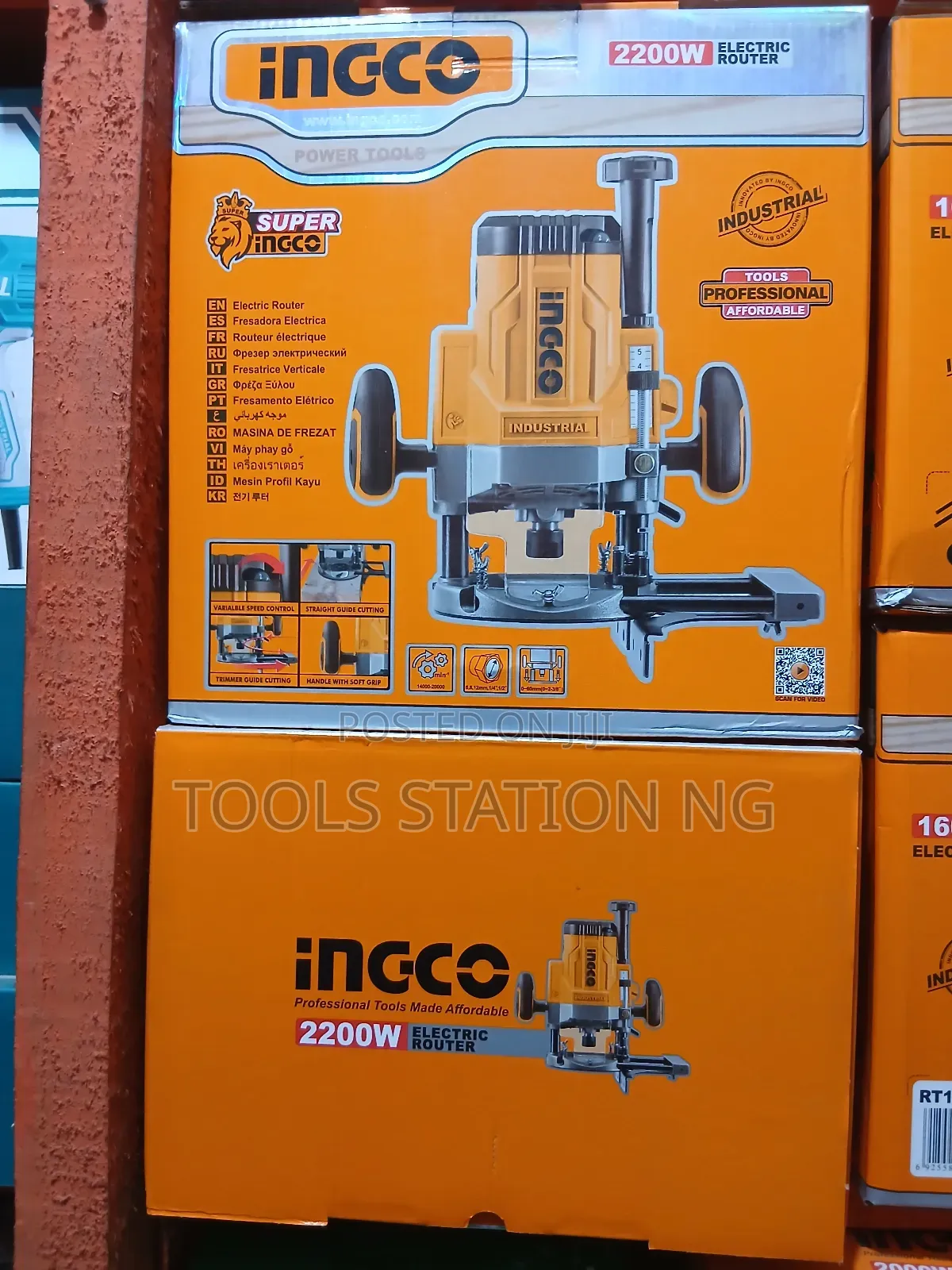 Electric Router/Miling Machine 2200w 12"