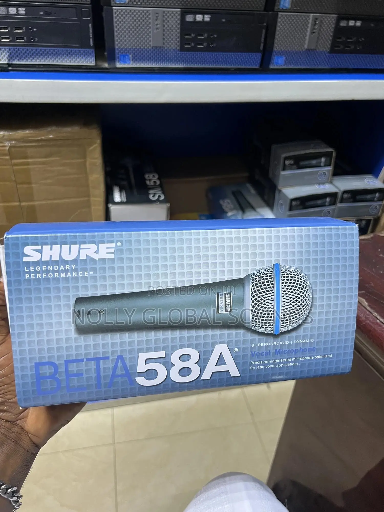 Shure BETA 58A Super-cardioid Handheld Dynamic Microphone
