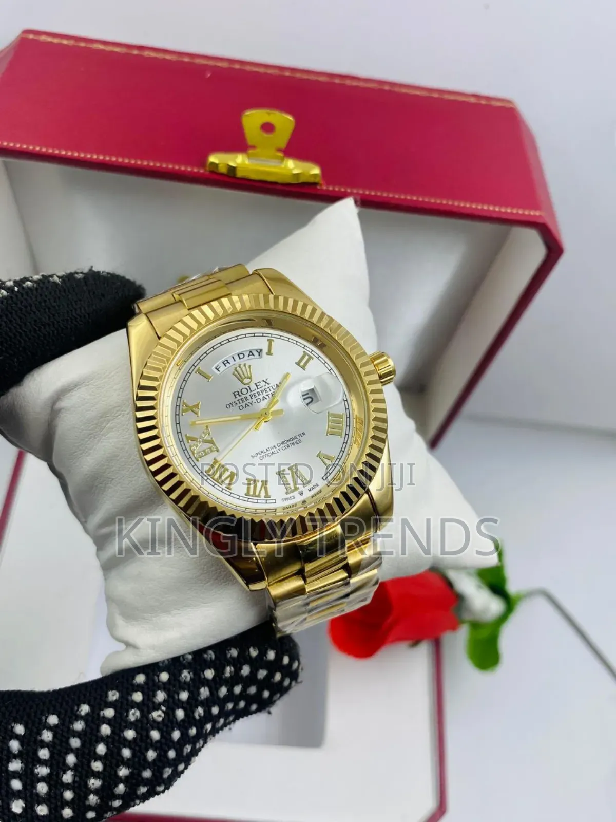 Rolex Roman Ice With Box