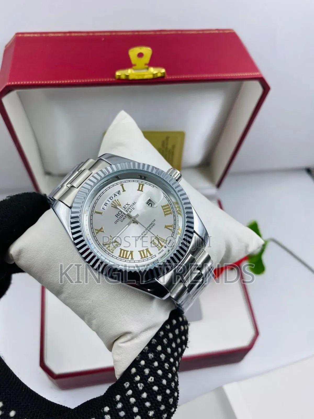 Rolex Roman Ice With Box