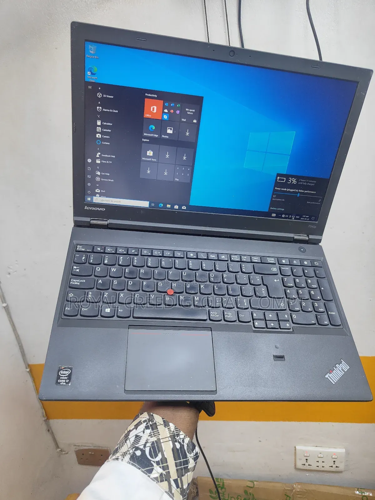 Laptop Lenovo ThinkPad T540p 8GB Intel Core i5 HDD+SSD 500GB