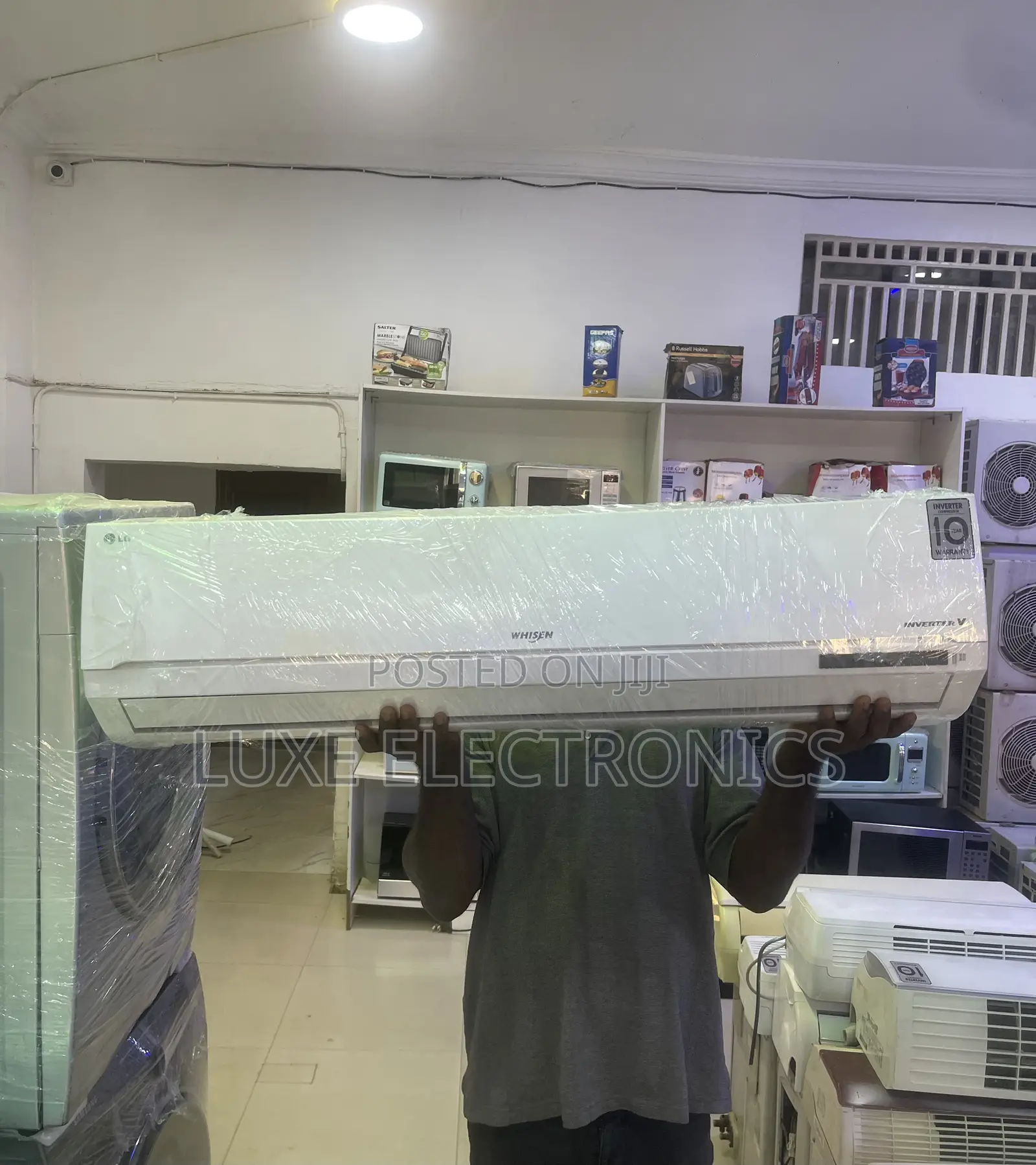 2.5hp LG Inverter Split Unit Air Conditioner Foreign Used
