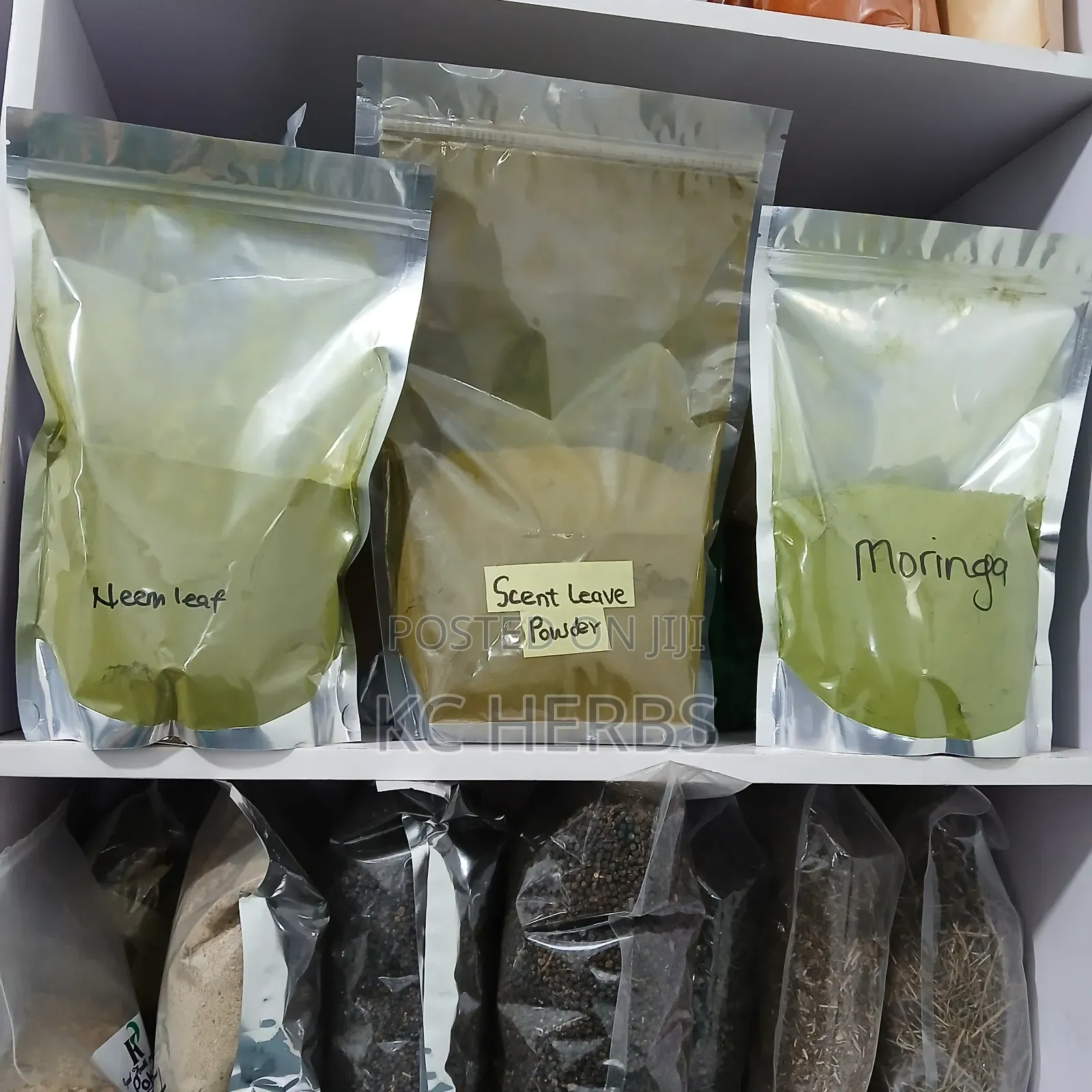 Moringa, Scent Leaf, Neem Leaf 100g