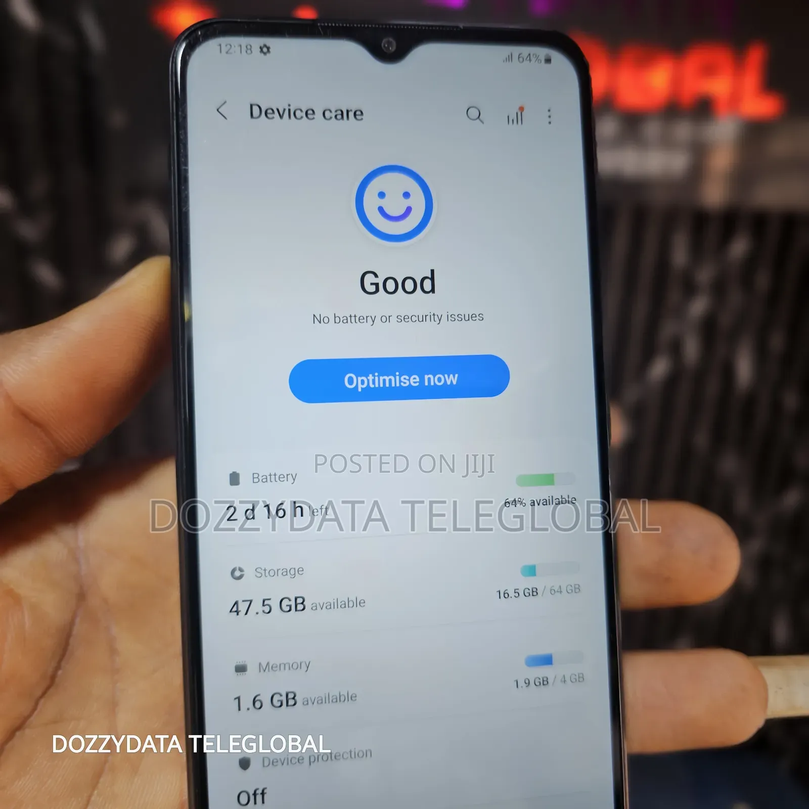 Samsung Galaxy A22 64 GB Black