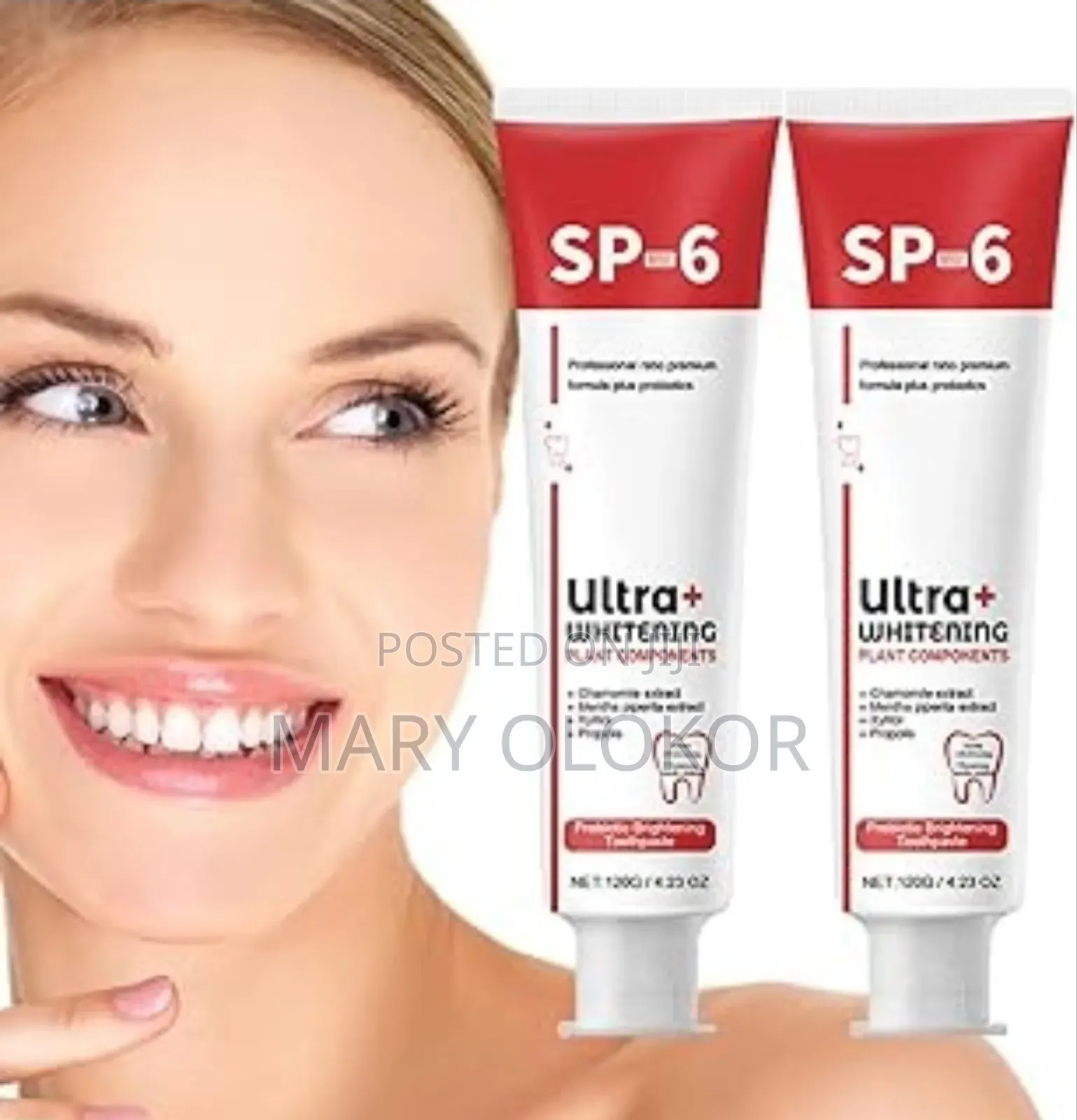 Sp 6 Yayashi Whitening Toothpaste Ultra + 72 Pieces Above