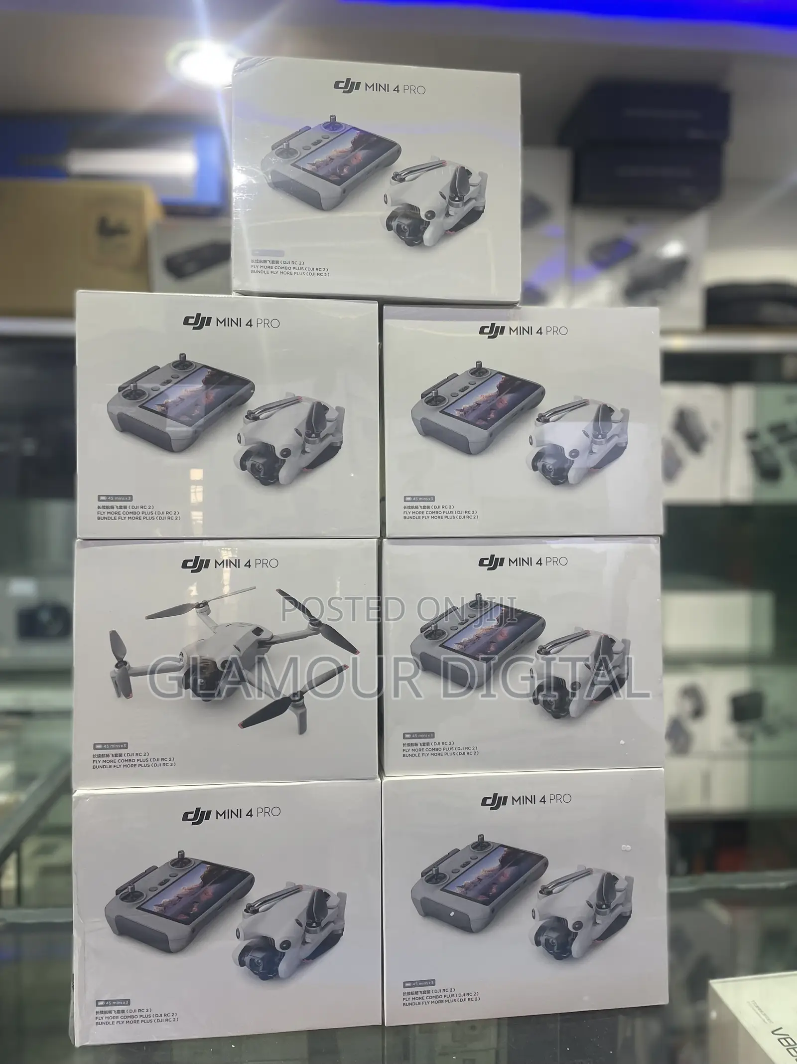 Dji Mini 4 Pro Fly More Combo Plus With Rc2 Controller
