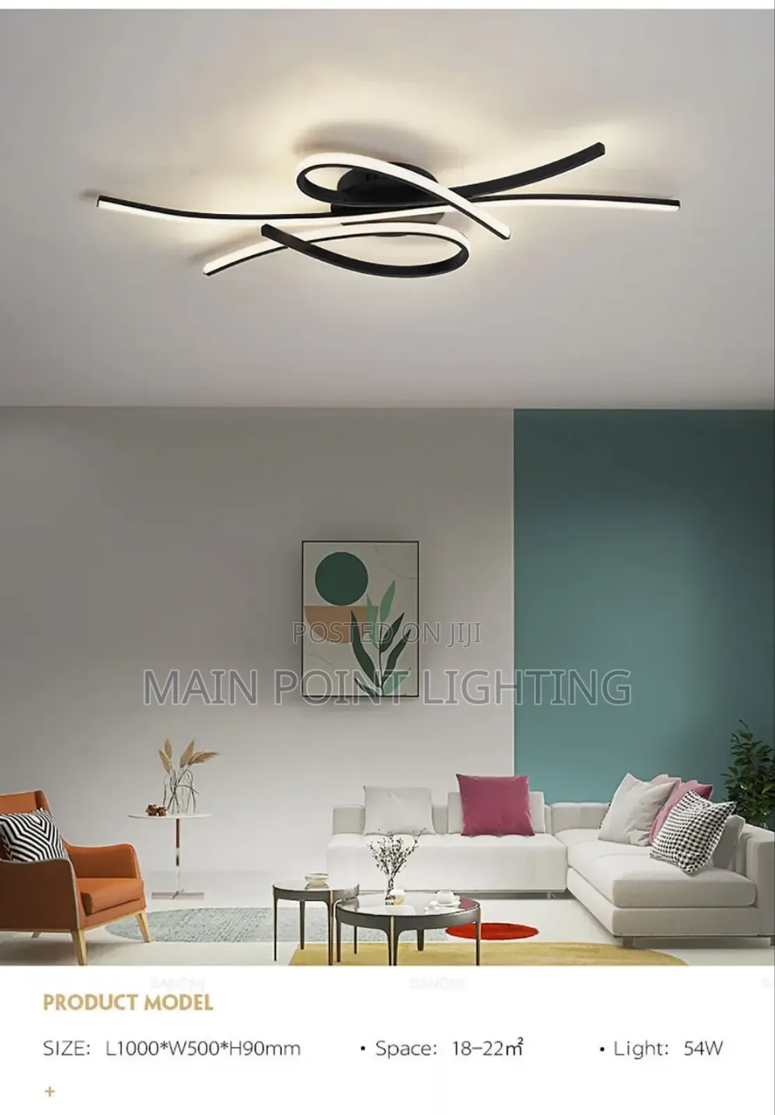 Nordic Chanelier Light