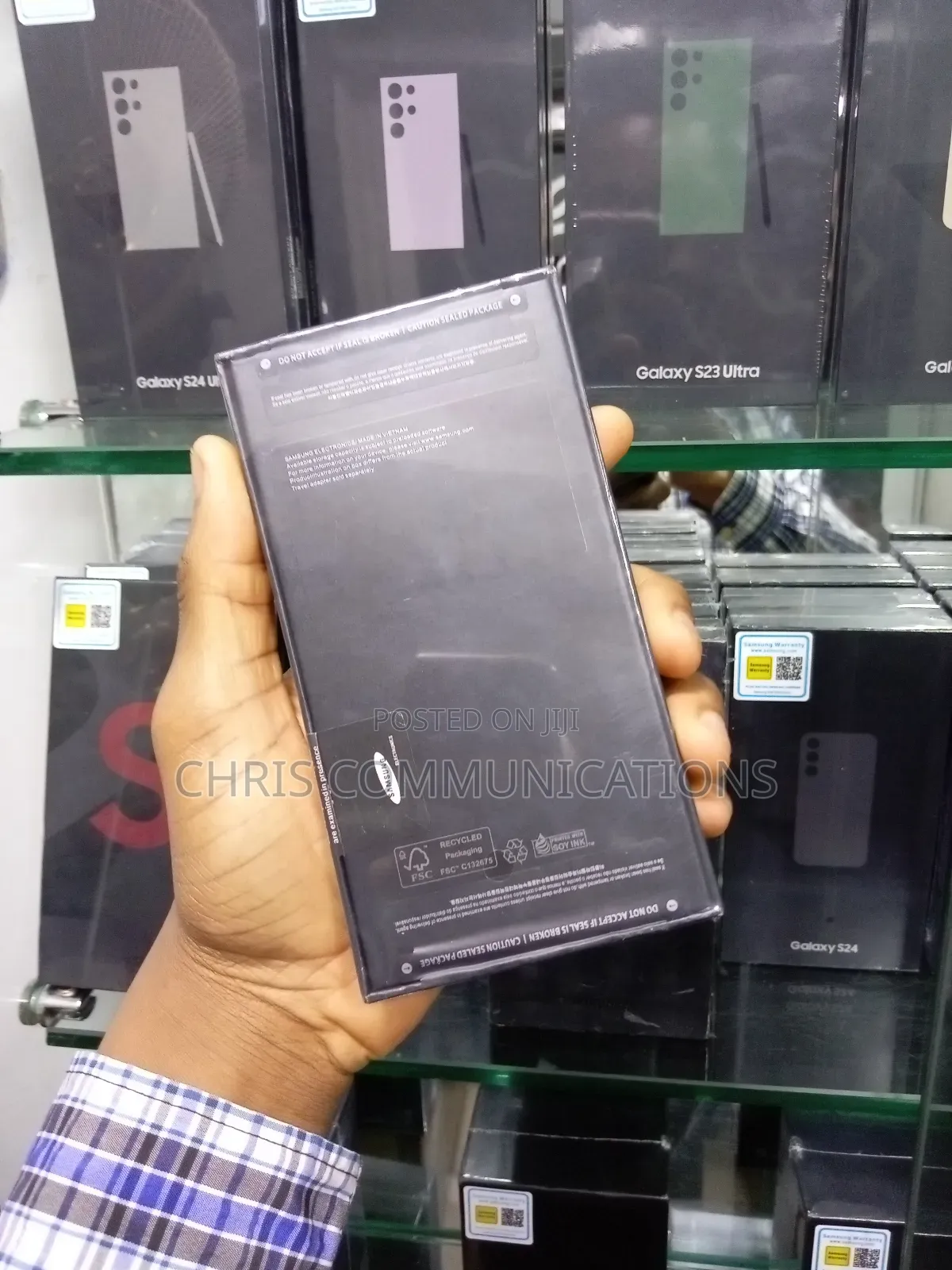 New Samsung Galaxy S24 256 GB Black