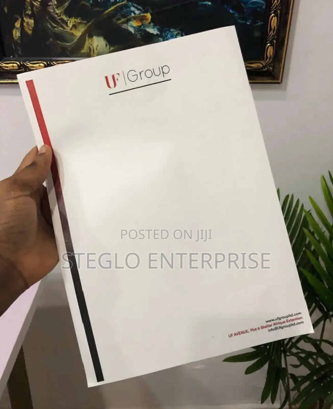 Clear Print Letter Head Printing