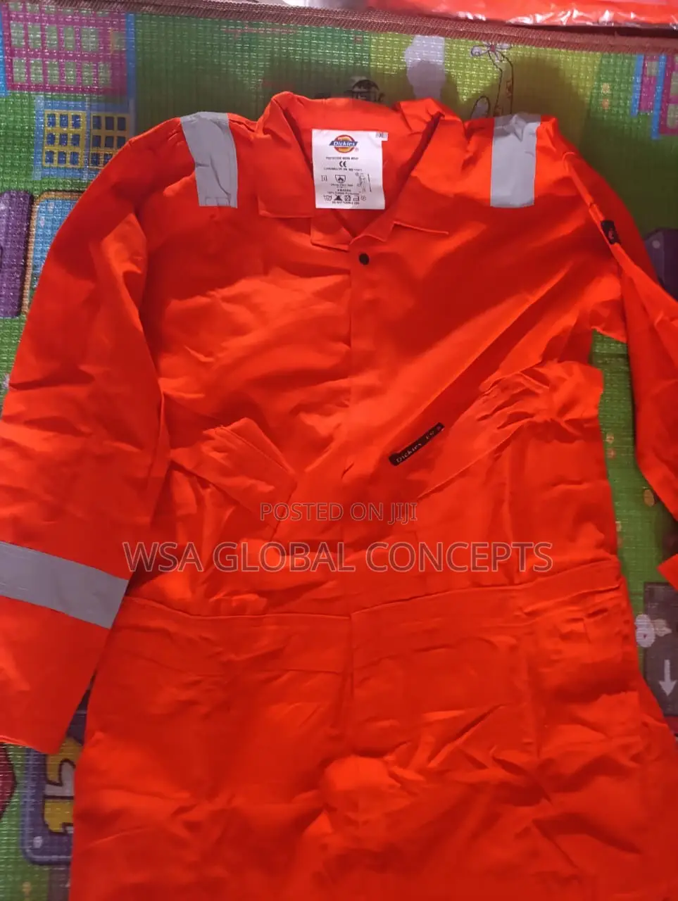 Dickies Orange 100% Fire Protective Coverall