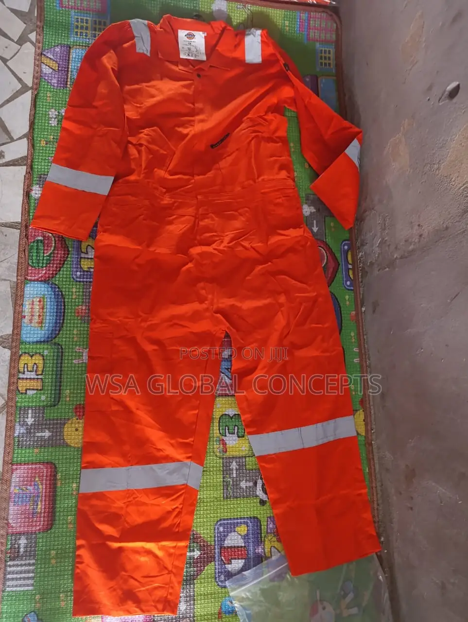 Dickies Orange 100% Fire Protective Coverall