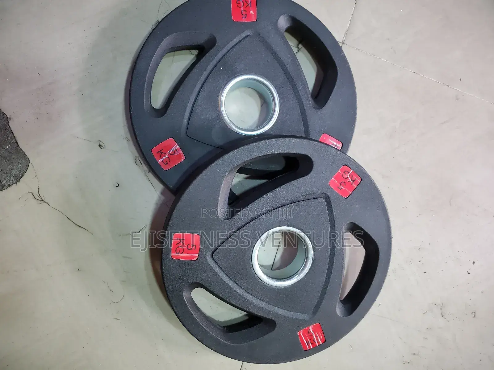 A Pair of 5kg Olympic Plates
