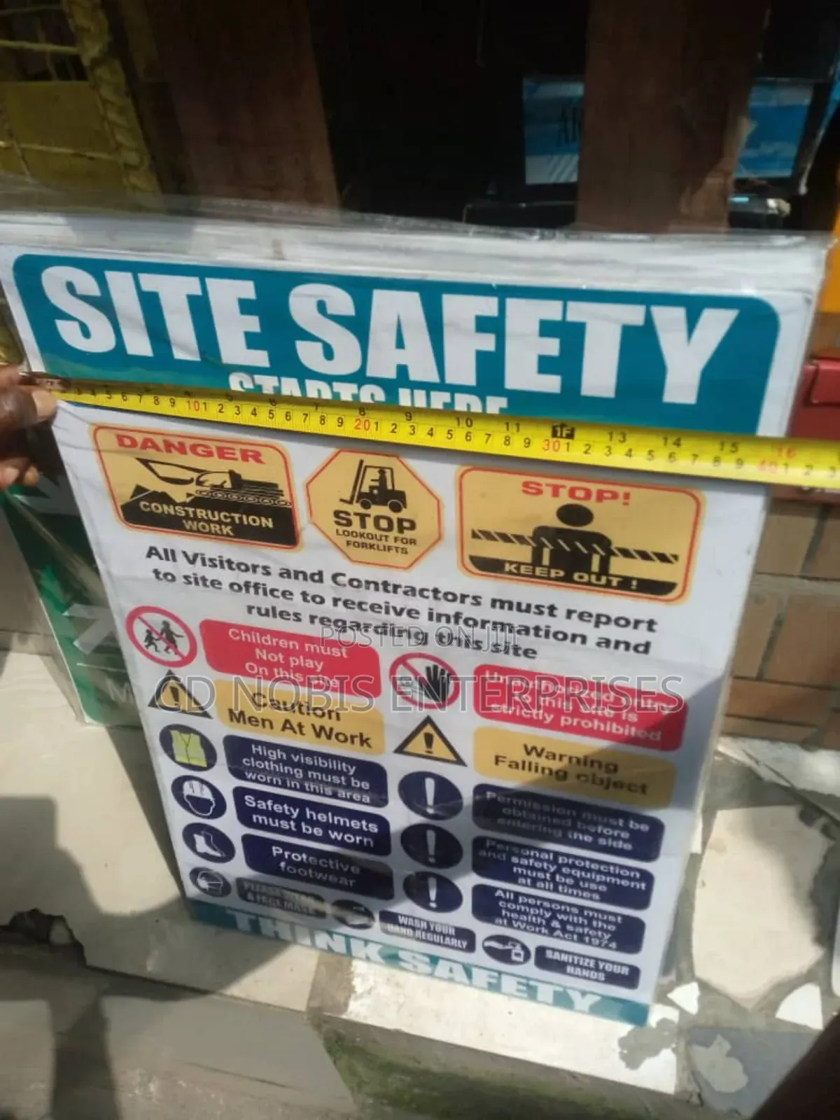 Safety Site Board