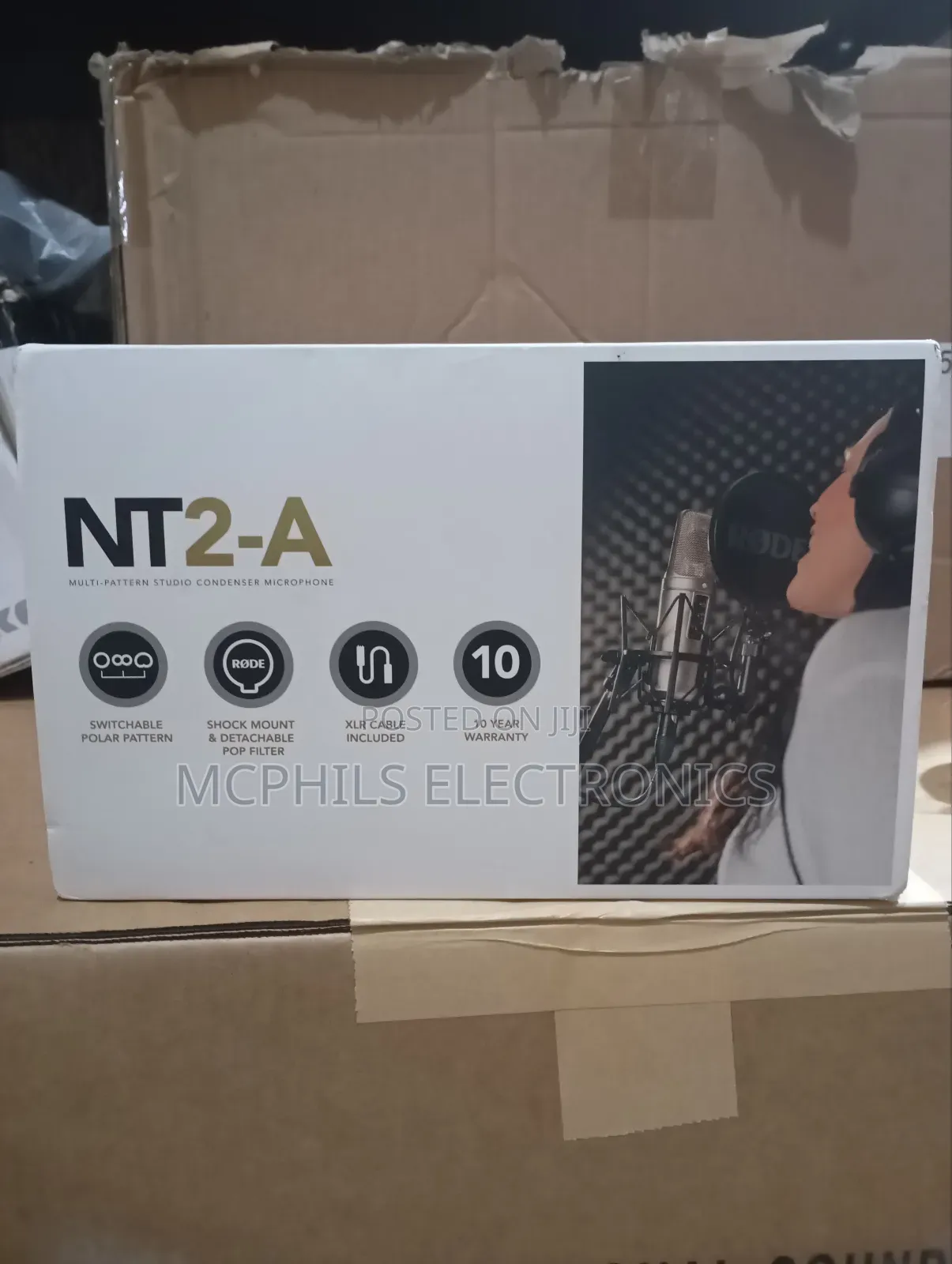Rode Nt2-a Studio Recording Mic.