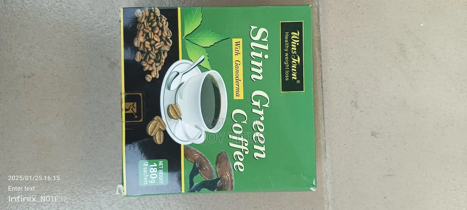 Slim Green Coffee With Ganoderma
