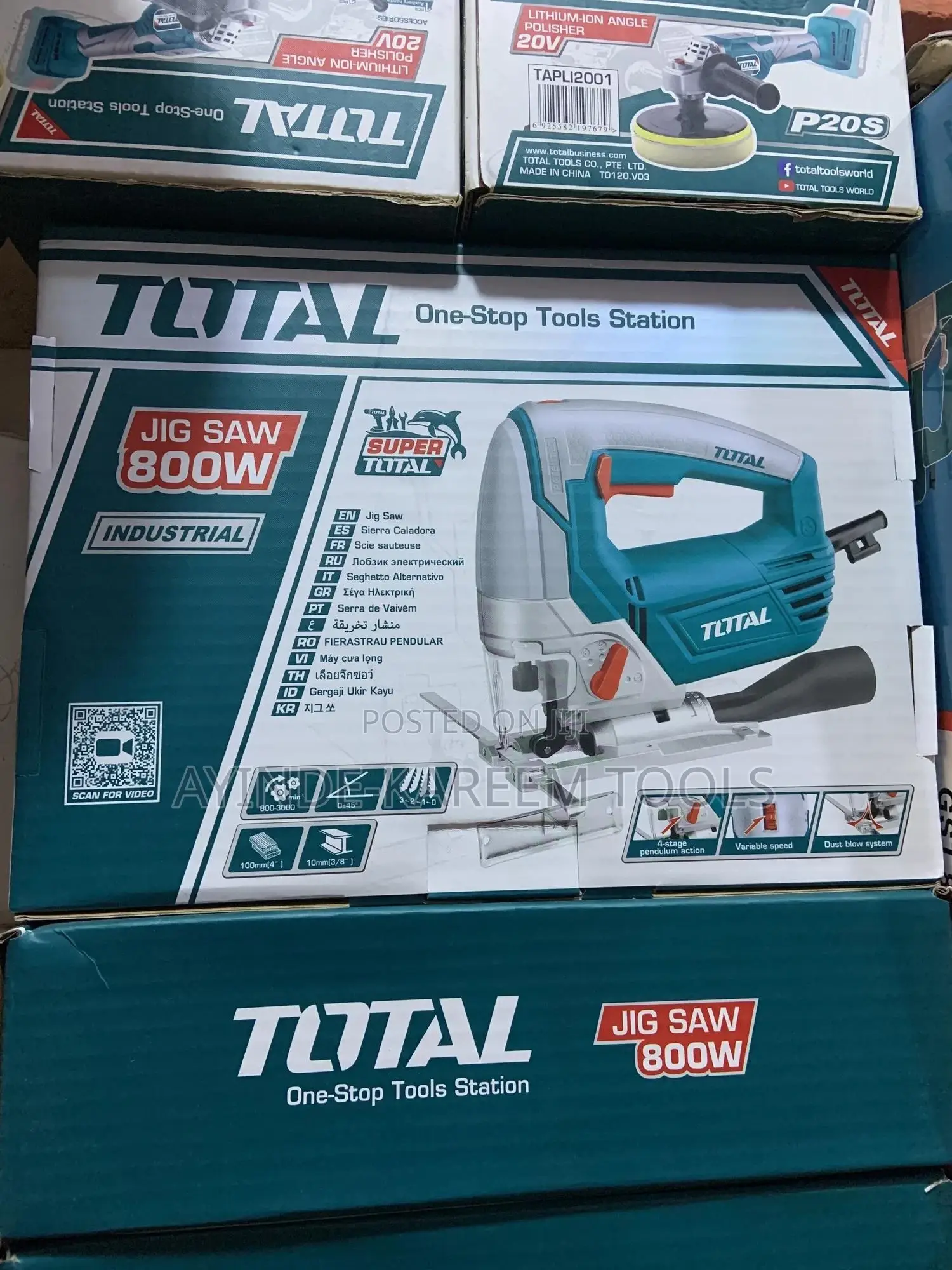 Jig Saw Industrial 800W