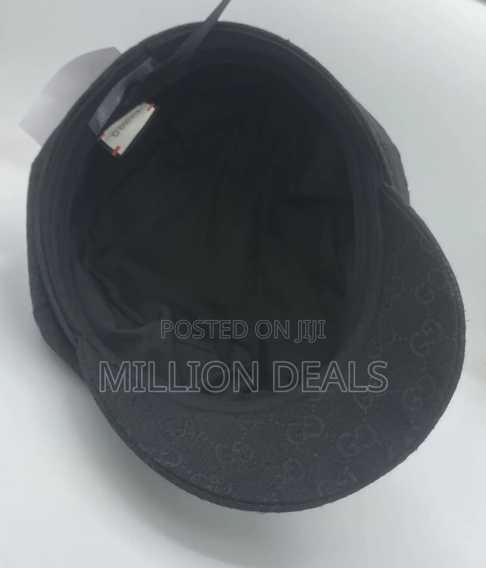 Classic Black Puffy Luxe Men’S Cap