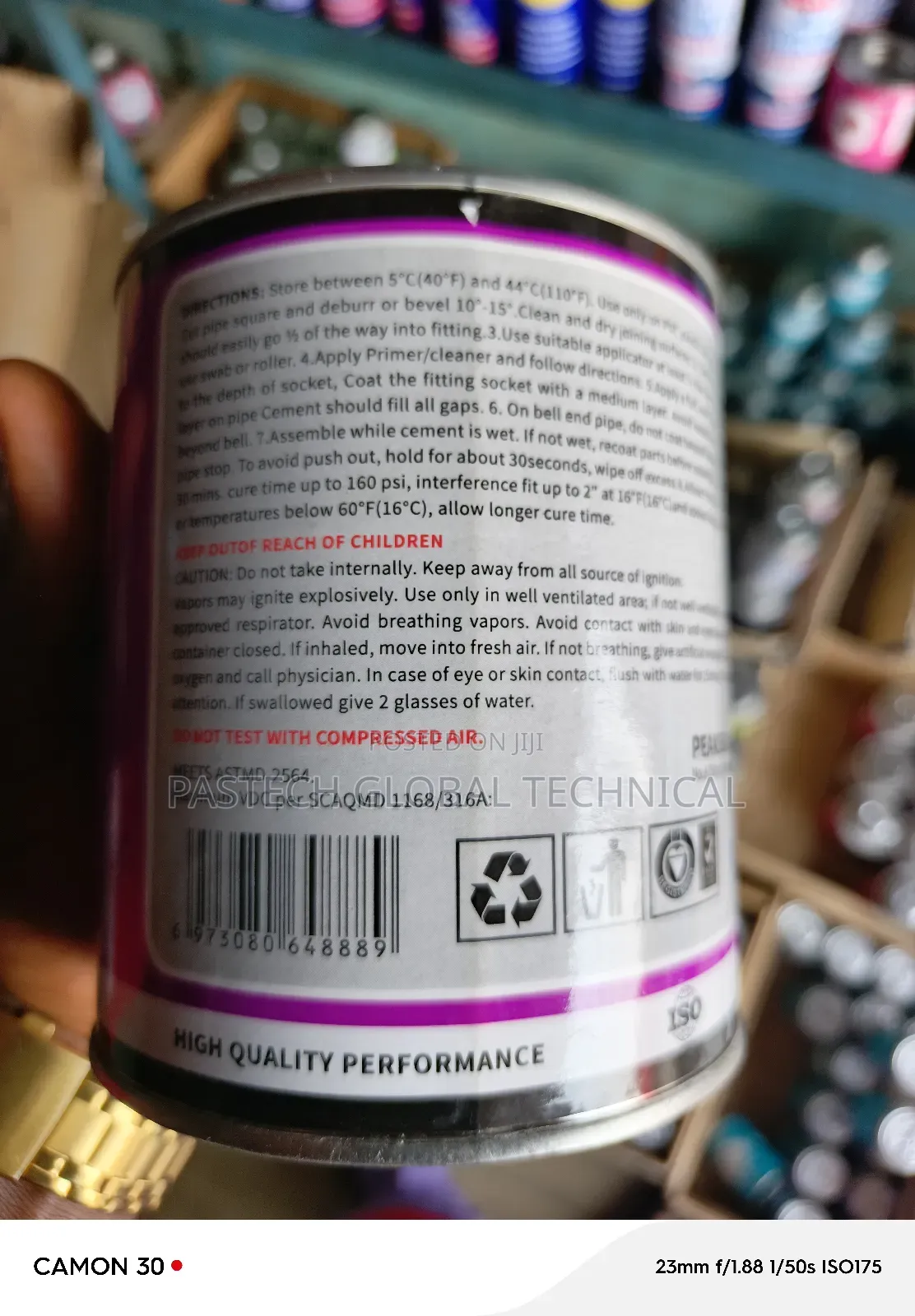 Peakseal Geniun PVC Gum (Heavy Duty Clear Cement)