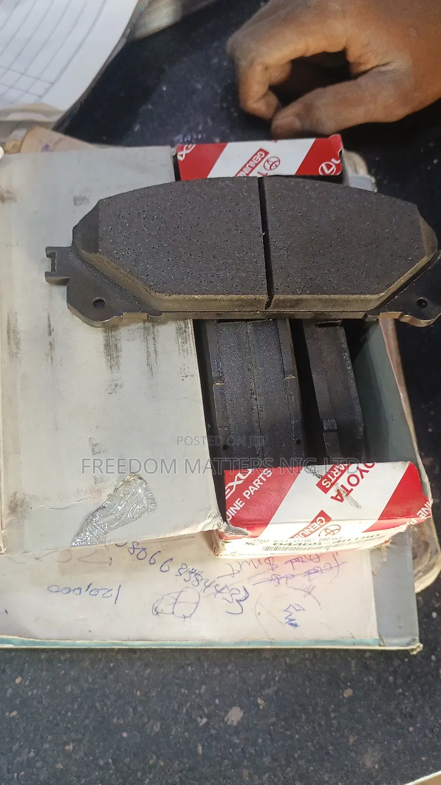 Toyota Briscoe Brake Pad Org
