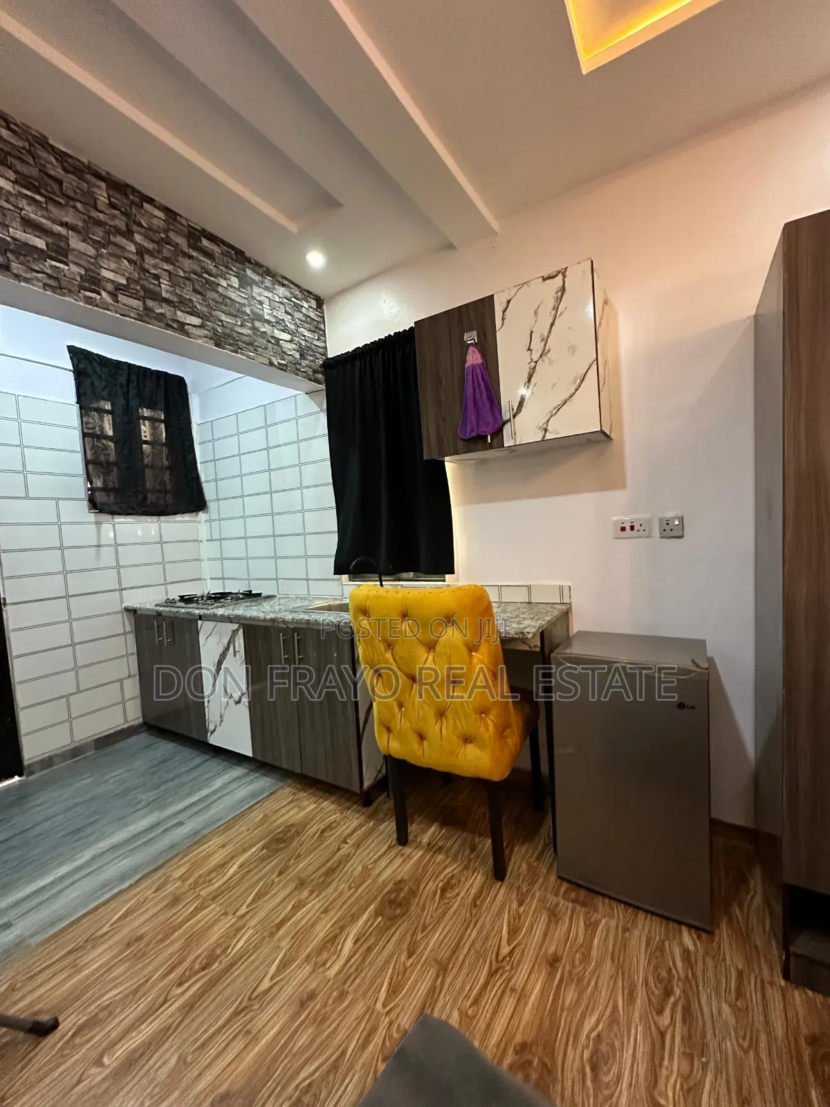 Studio Room Service Apartment at Bembo Rd Apata Ibadan