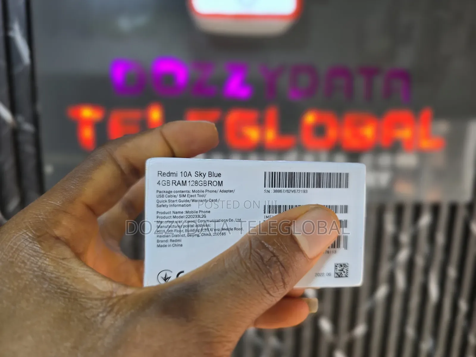 New Xiaomi Redmi 10A 128 GB