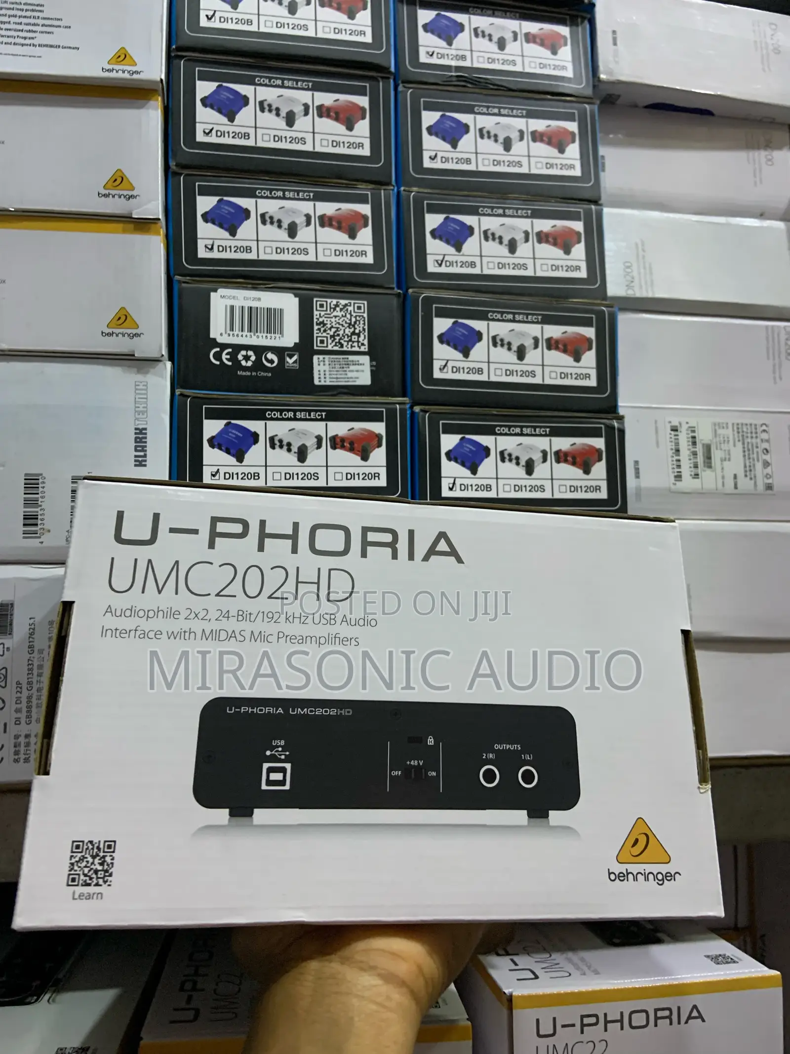 Behringer U-PHORIA UMC202HD Audio Interface/Soundcard