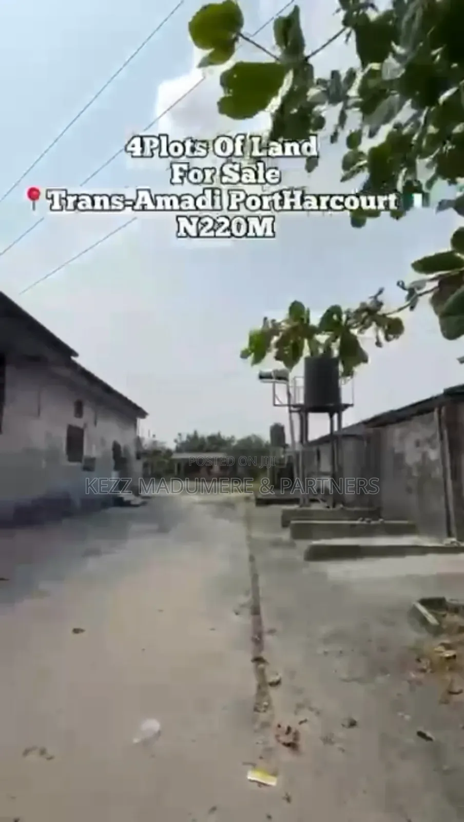 For Sale : Mini Warehouse on 4 Plots at Trans Amadi , Ph