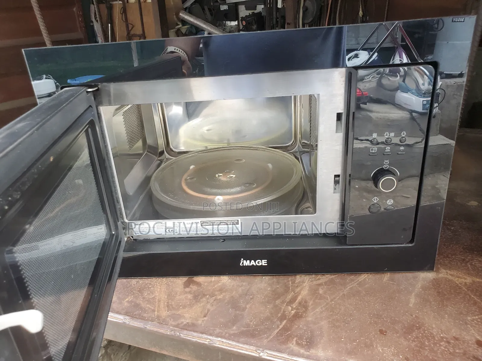Image Cabinet Microwave With Oven Grill Built in Microwave