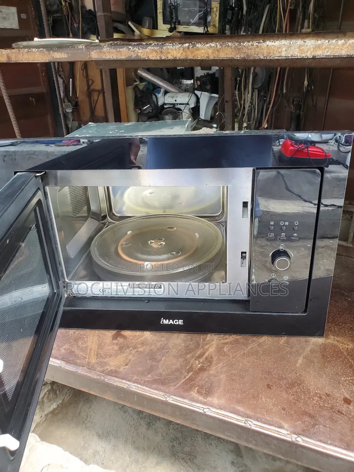 Image Cabinet Microwave With Oven Grill Built in Microwave
