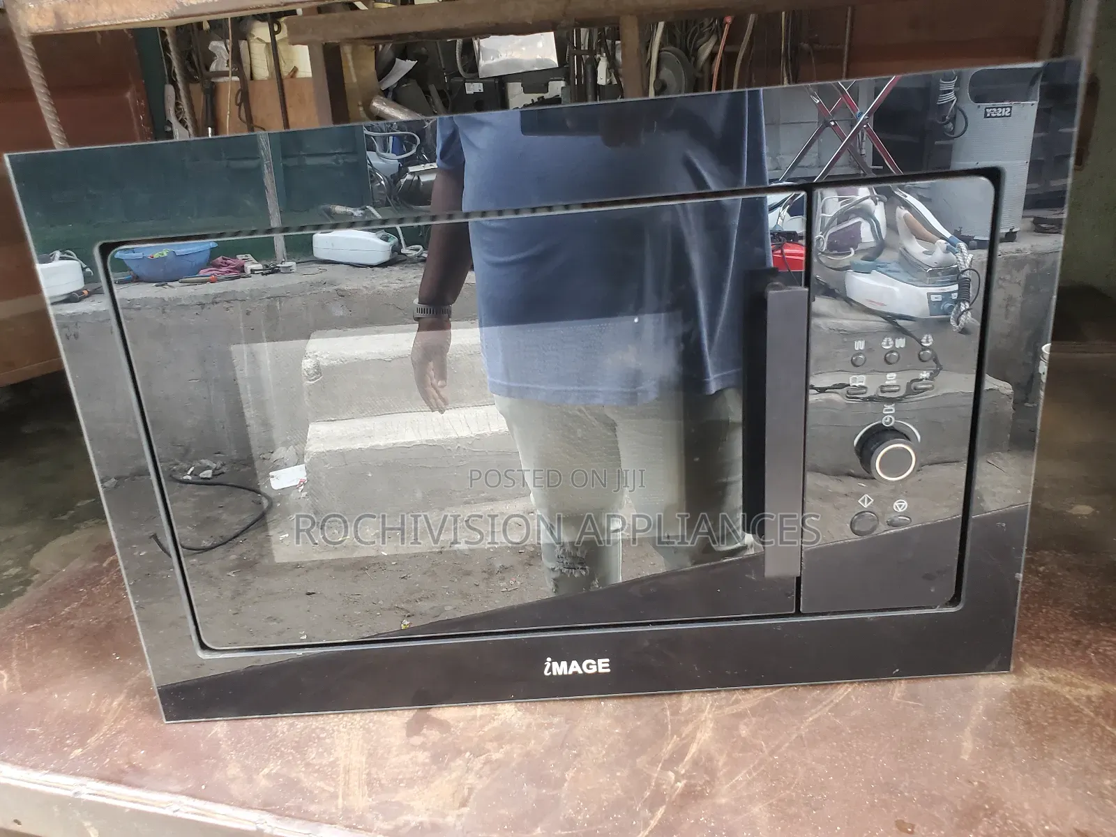 Image Cabinet Microwave With Oven Grill Built in Microwave